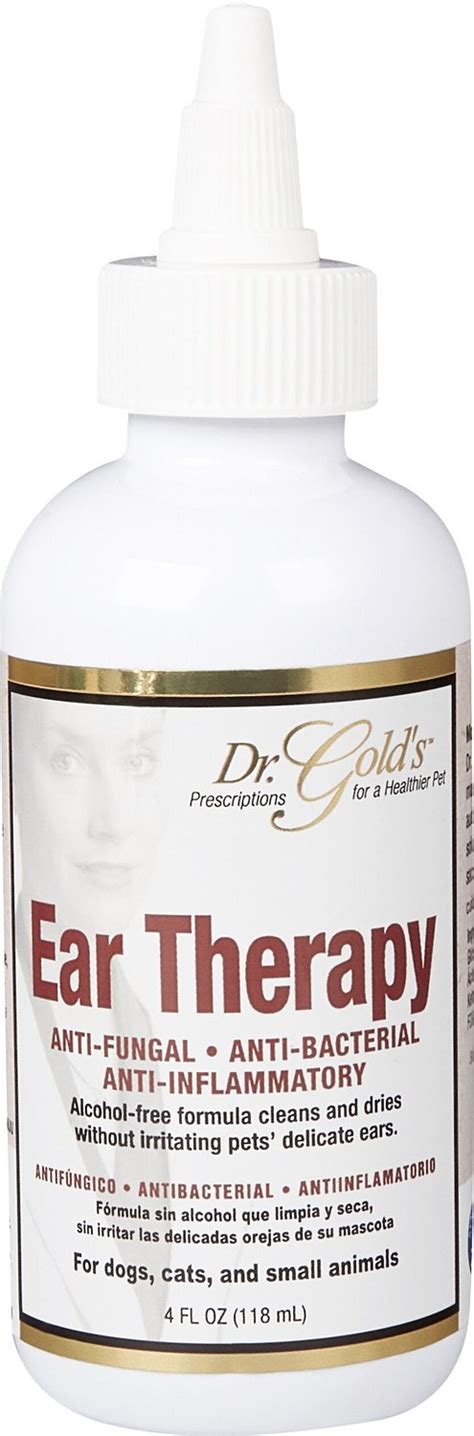 Dr Golds Ear Therapy For Dogs And Cats 4 Oz Bottle