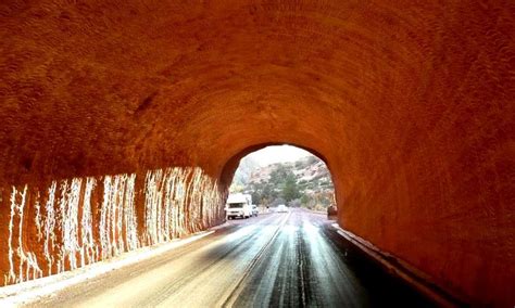 Zion National Park Tunnel, East to Mount Carmel - AllTrips