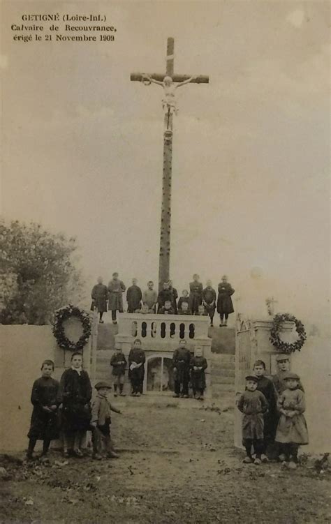 G Tign Calvaire De Recouvrance Carte Postale Ancienne Et Vue D