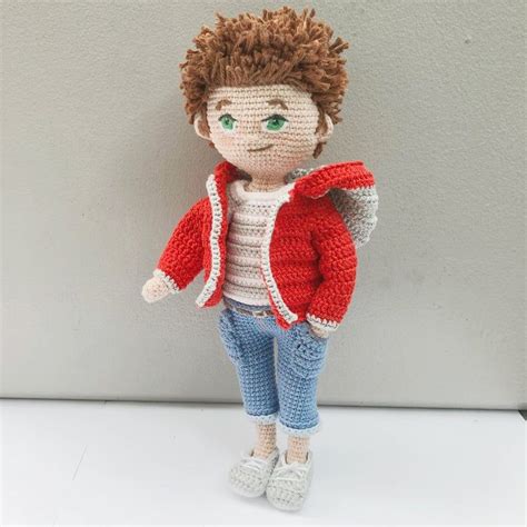 Jack Crochet Amigurumi Boy Doll Pattern Pdf Download Etsy Crochet