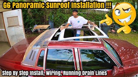 How To Install A G6 Panoramic Sunroof Box Chevy Caprice LS Brougham