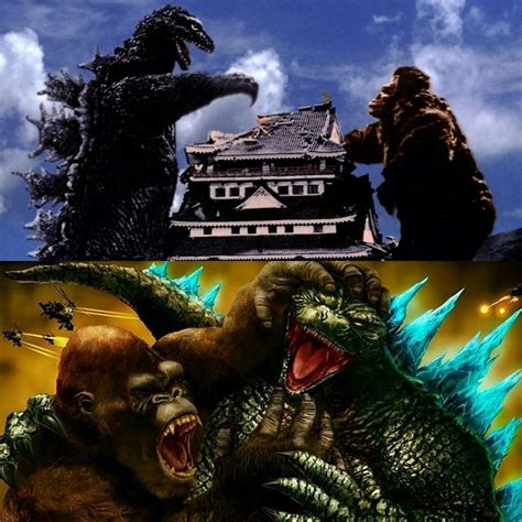 King Kong vs. Godzilla (1962) and upcoming Godzilla vs. Kong (2020) : GODZILLA