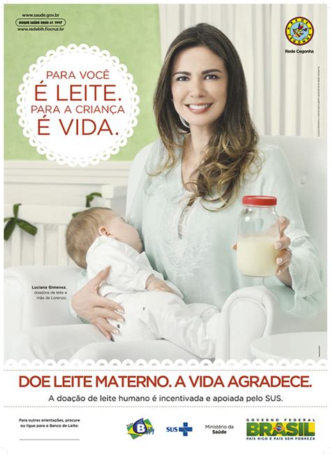 Campanha De Doa O De Leite Materno Biblioteca De Medicina Uff