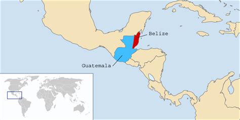 Diferendo Guatemala Belice Otra Explosiva Herencia Dejada Por El