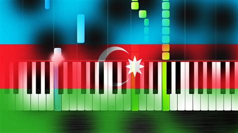 Azerbaycan Himni Piano Tutorial Youtube