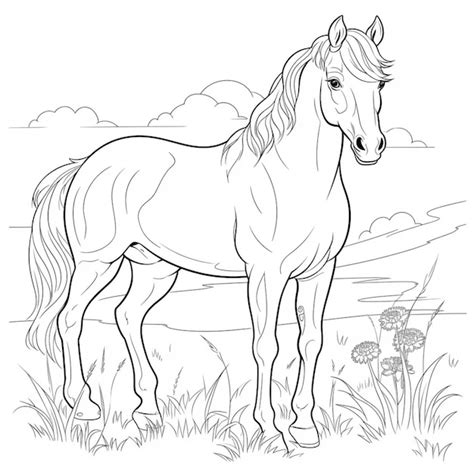 Coloriages De Chevaux Coloriages De Chevaux Gratuits Imprimer Pour