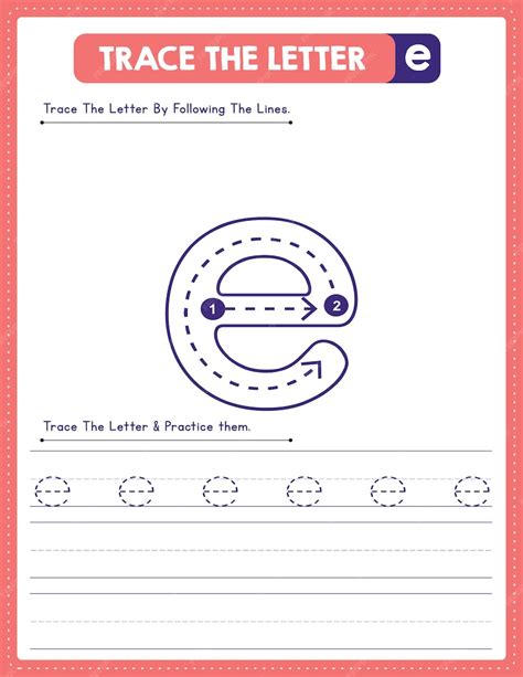 Premium Vector Lowercase Letter Tracing Handwriting Practice