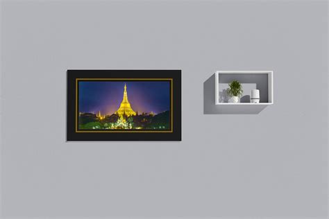 Landscape Frame Mockup on Behance