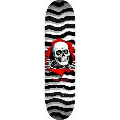 Vintage 1990s Powell Peralta Skateboard Deck Ripper Bones Brigade