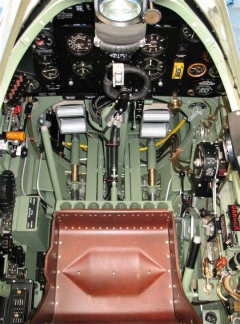 Anatomy Of The Spitfire Cockpit — Cockpit Spitfire Plane Wwii Airplane