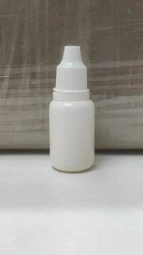 LDPE Milky White 15ml Dropper Bottle With Lock Cap And Inner At Rs 3