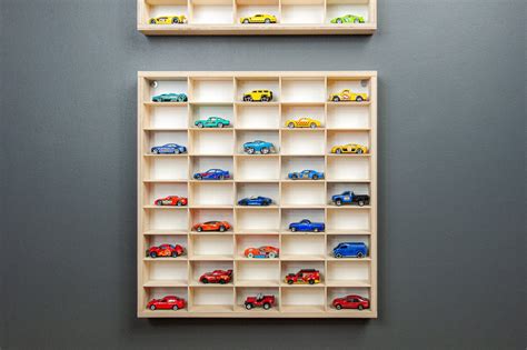 Display Case Hot Wheels Shelf For Matchbox Hot Wheels Etsy