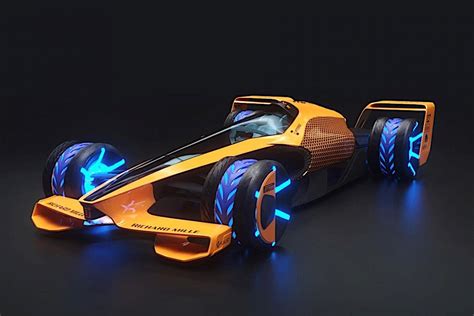 McLaren Shows Chameleon-Like, Mind-Controlled Formula 1 Concept Car ...