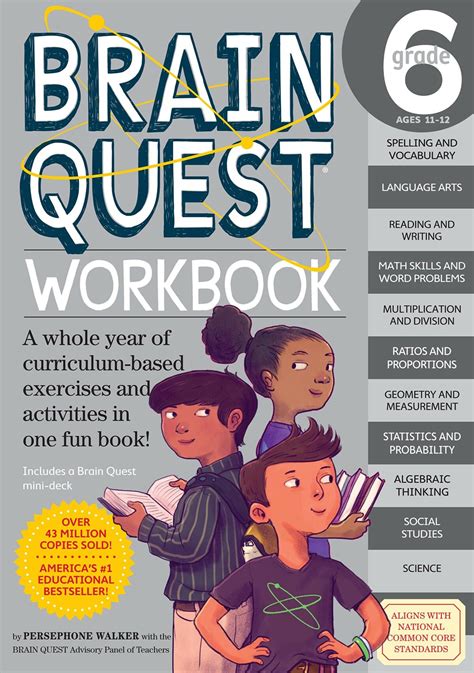 Brain Quest Workbook: Grade 1 ( Brain Quest Workbooks)
