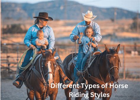 horse riding styles