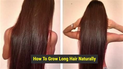 How To Grow Hair Long Natrally The Fashion Seed Youtube