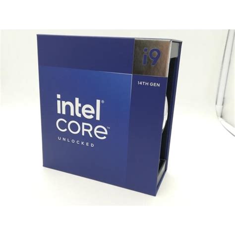 未使用Intel Core i9 14900K 3 2GHz Box LGA1700 24C P 8C E 16C 32T L3