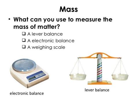 What Instrument Is Used To Measure Weight In Science At Fred Allen Blog