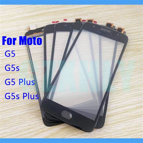 10pcs Lot Touch Screen Glass Oca Lcd Outer Lens For Motorola Moto G5s