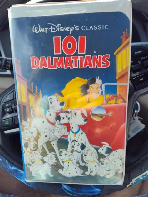 101 DALMATIANS VHS 1263 Walt Disney Classic Black Diamond Edition