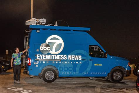 Me With The ABC 7 Eyewitness News Van September 9 2022 Flickr