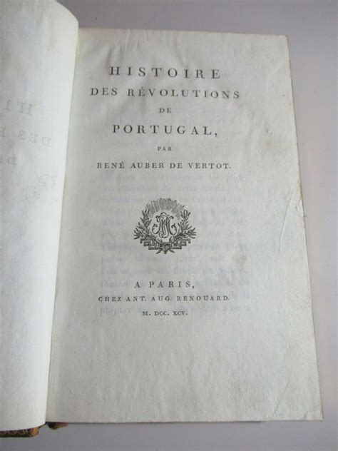 194 Histoire Des Revolutions Du Portugal Par Rene Aube