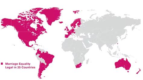 Same Sex Marriage World Map