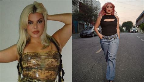 Duda Beat Antes E Depois - Duda Beat radicaliza no visual e surge com o cabelo colorido: "Bem ...