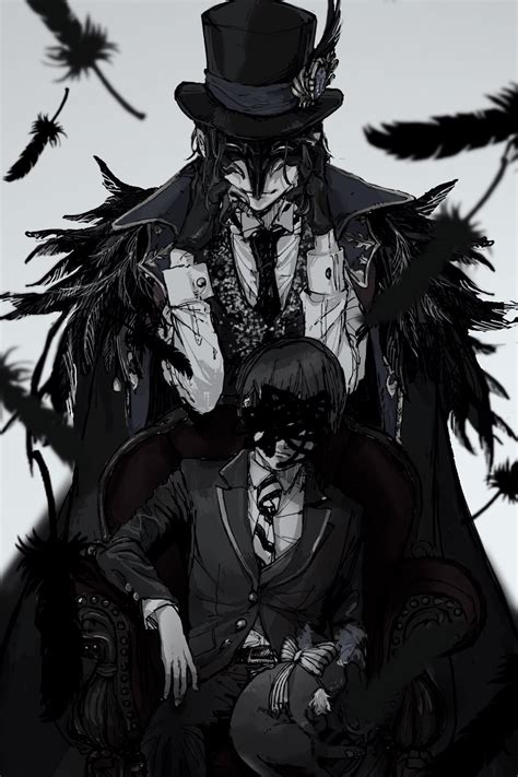 Yuu Grim And Dire Crowley Twisted Wonderland Drawn By Runa2513