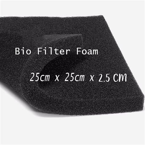 Jual Biofil Biofoam Bio Spong Busa Hitam Media Filter Aquarium Dan