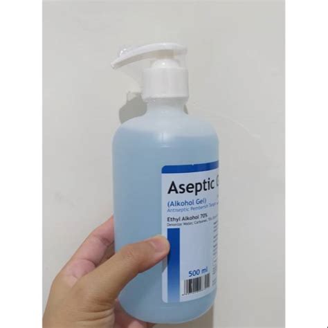 Jual Hand Sanitizer Aseptic Gel 500ml OneMed Shopee Indonesia