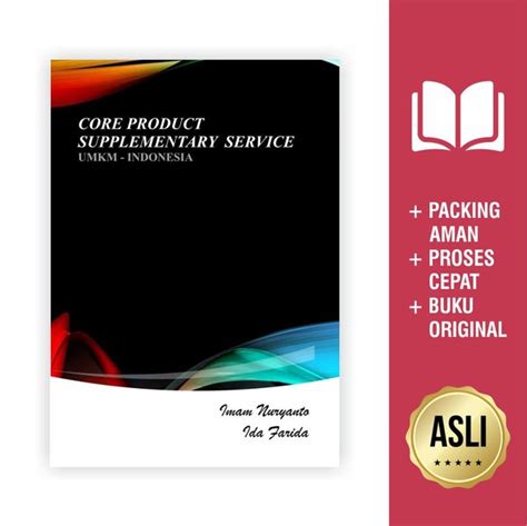 Jual Buku Core Product Supplementary Service Umkm Indonesia Di Lapak