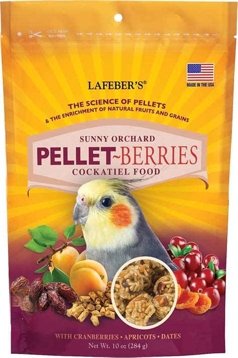 Amazon Lafebers Pellet Berries Pet Bird Food Made With Non Gmo