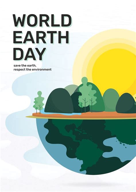 World Earth Day Poster Psd Editable Template Premium Image By