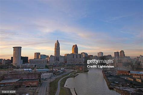 83 Cleveland Skyline Sunset Stock Photos, High-Res Pictures, and Images ...