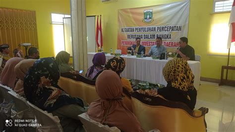 Tingkatkan Pemahaman Pelaku Usaha DPMPTSP Banten Gencarkan Sosialisasi