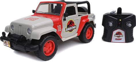 Jurassic Park Jeep Toy - Jurassic Park Rc Jeep Wrangler 1:16