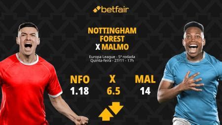 Estatísticas De Nottingham Forest X Malmö Ff