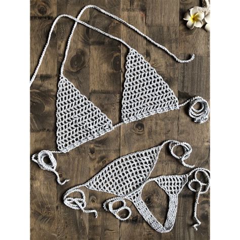 Crochet Micro Bikini G Thong String Beach Micro Swimwear Sexy Lingerie Sets On OnBuy
