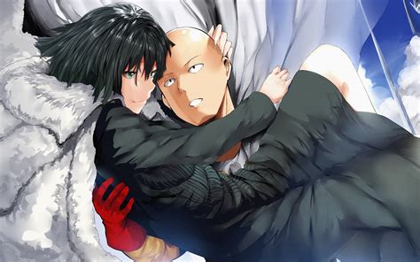 Saitama And Fubuki One Punch Man 4k 114 Wallpaper Pc Desktop