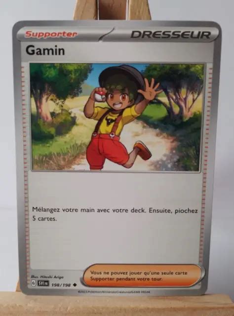 CARTE POKÉMON GAMIN 198 198 ECARLATE ET violet SV1 Officielle Neuf sous