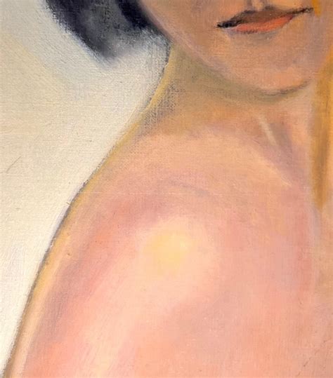 Roger Ferrero Nude Portrait Oil On Canvas S For Sale At Pamono