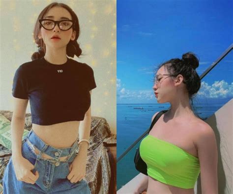 Hot girl Cà Mau khoe vòng một căng tràn với đồ ngủ caro xinh xắn như búp bê lolita