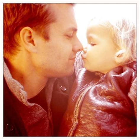 Gabriel Macht With His Daughter Satine Anais Geraldine Macht