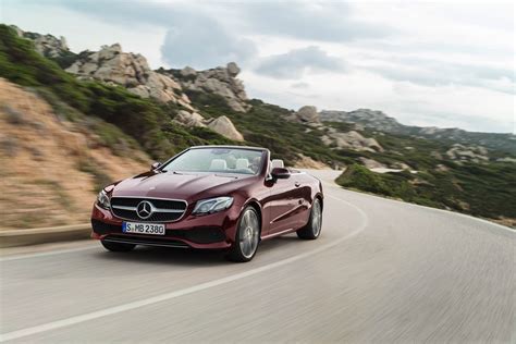 New Mercedes-Benz E-Class Cabriolet unveiled – fabric soft top, more ...