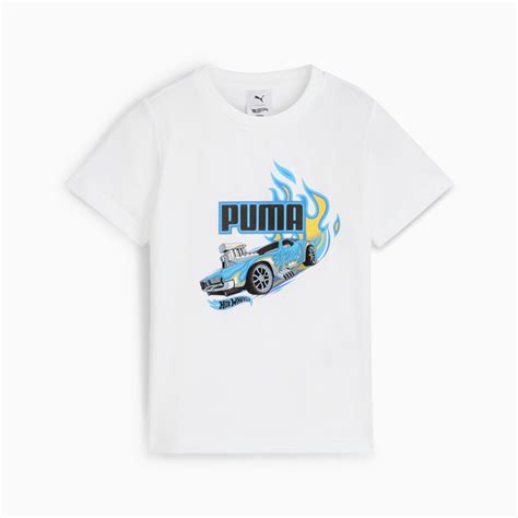 Puma X Hot Wheels Graphic Tee Men Puma White Puma