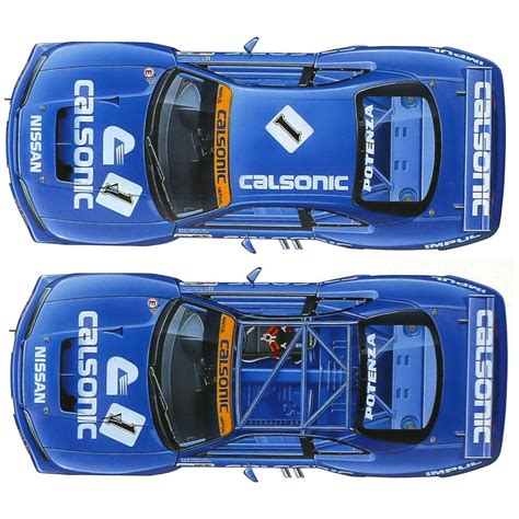 Tamiya Nissan Skyline Gt R R Calsonic Race Car Model Kit Scale