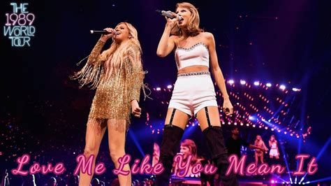 Taylor Swift & Kelsea Ballerini - Love Me Like You Mean It (Live on The ...