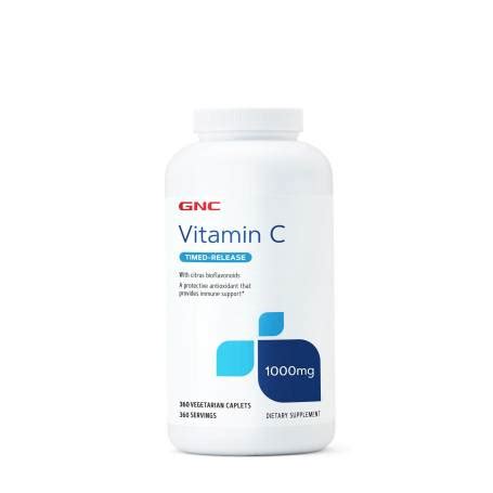 Vitamina C Mg Cu Bioflavonoide Si Pulbere De Macese Cps Gnc