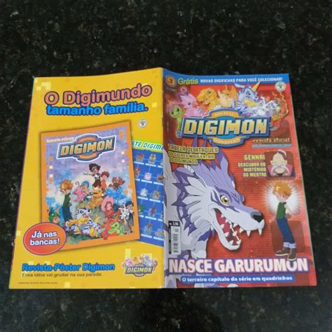 Revista Oficial N Digital Digimon Monsters Fichas De Digimon